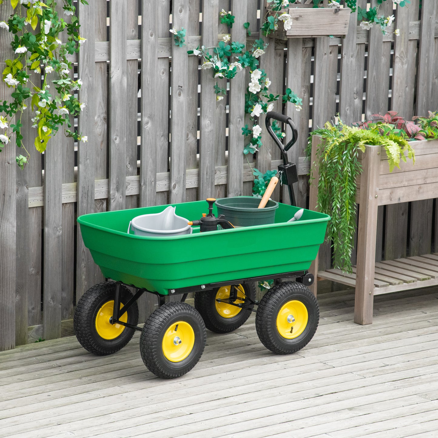 125 Litre Large Garden Cart