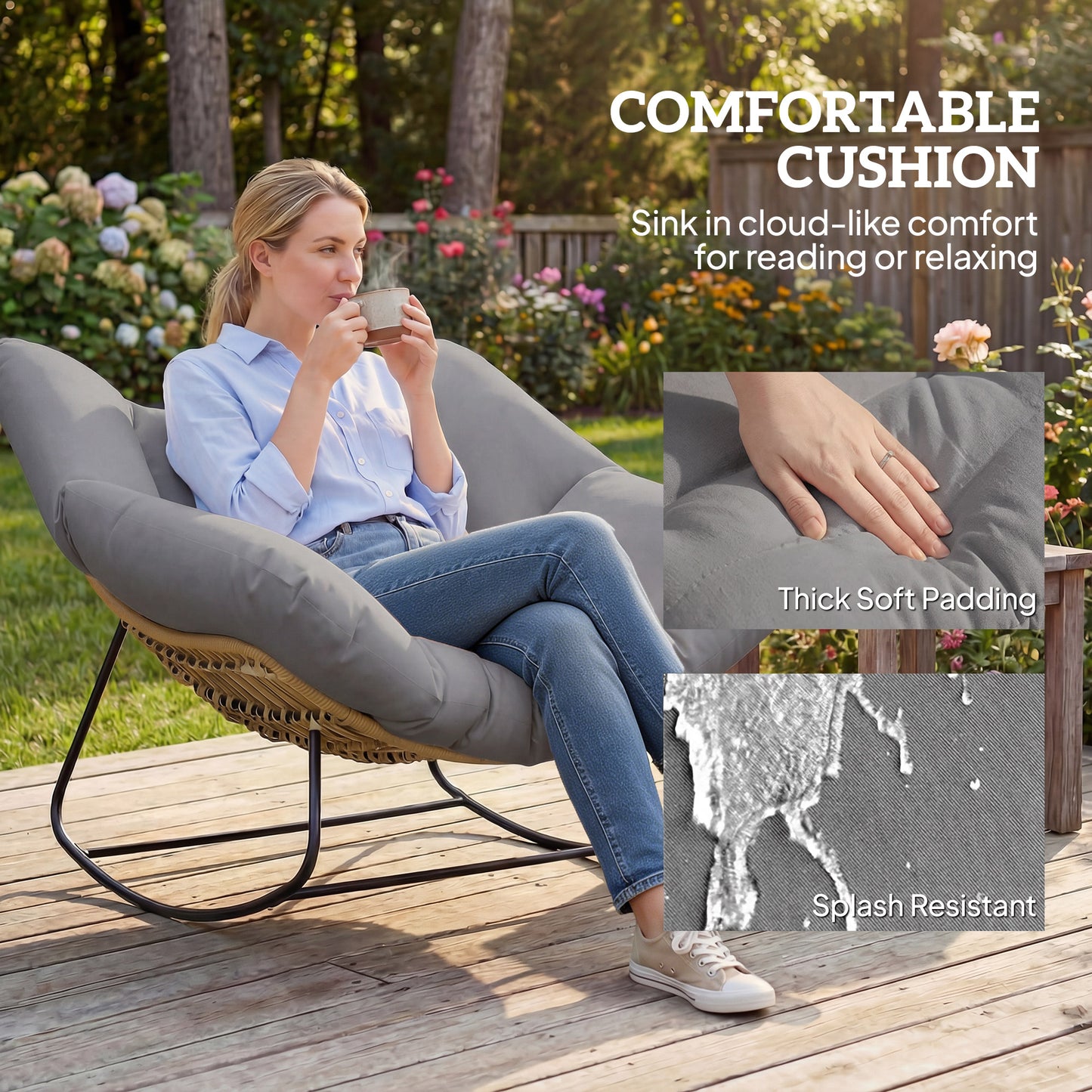 Indoor Outdoor Rocking Chair