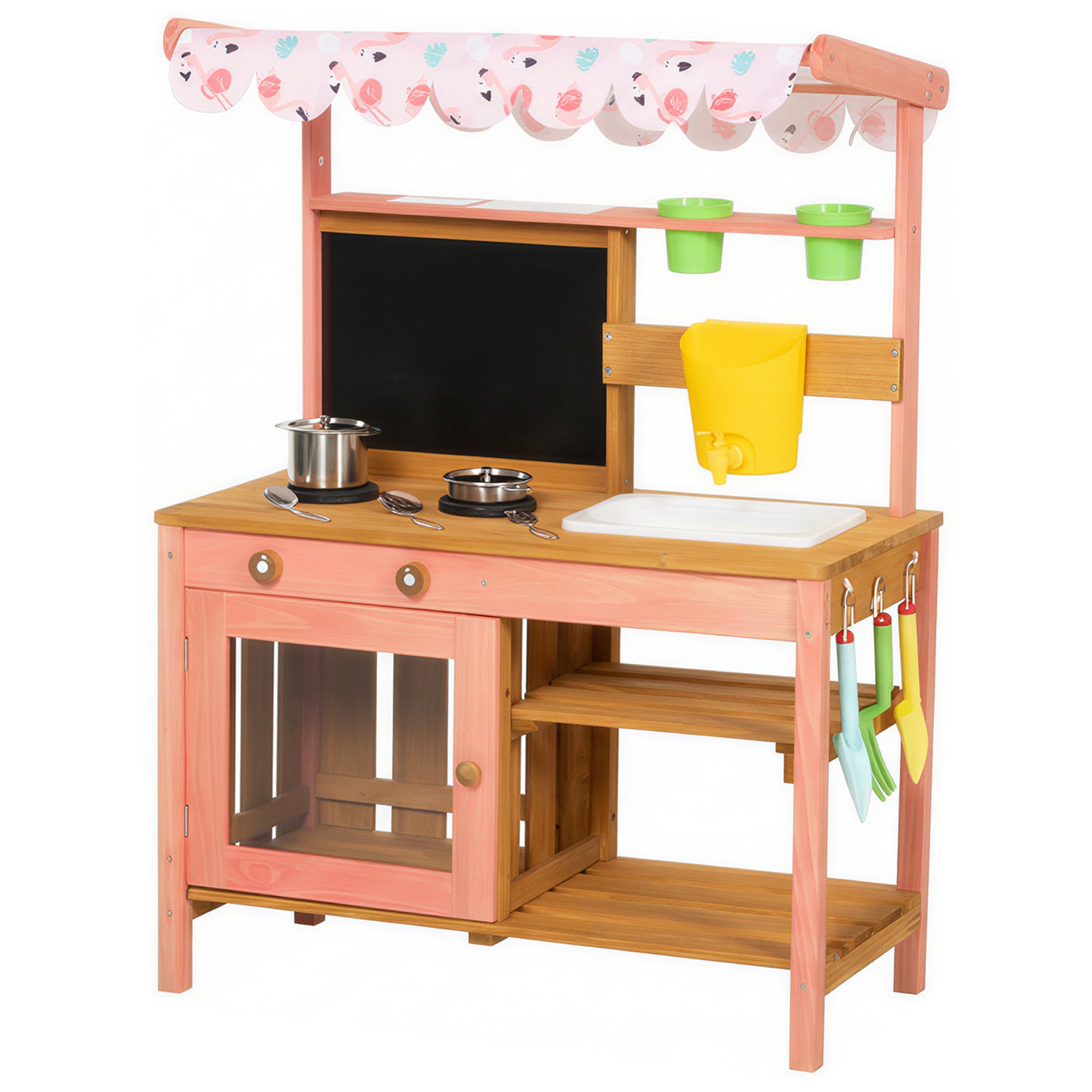 Kids Mud Kitchen with Canopy