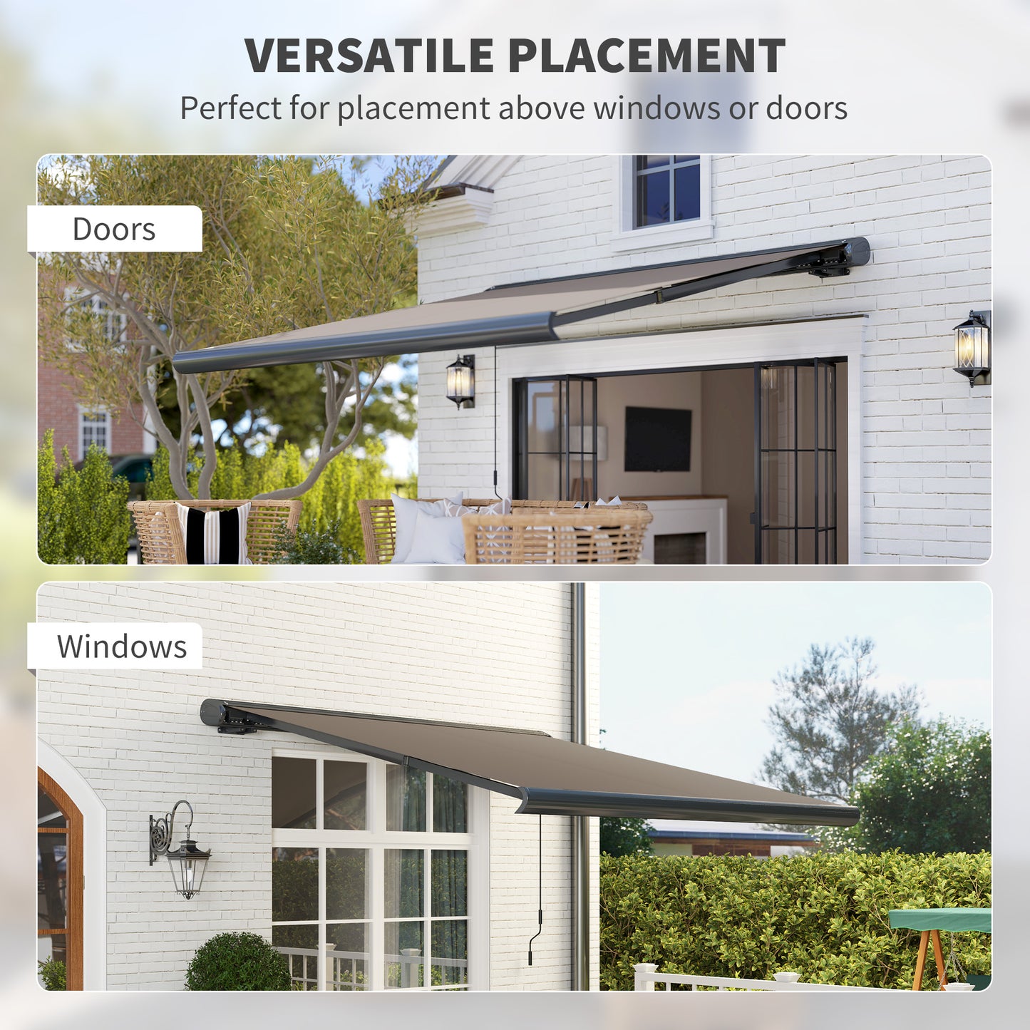 3 x 2.5 m Electric Awning with Remote Controller