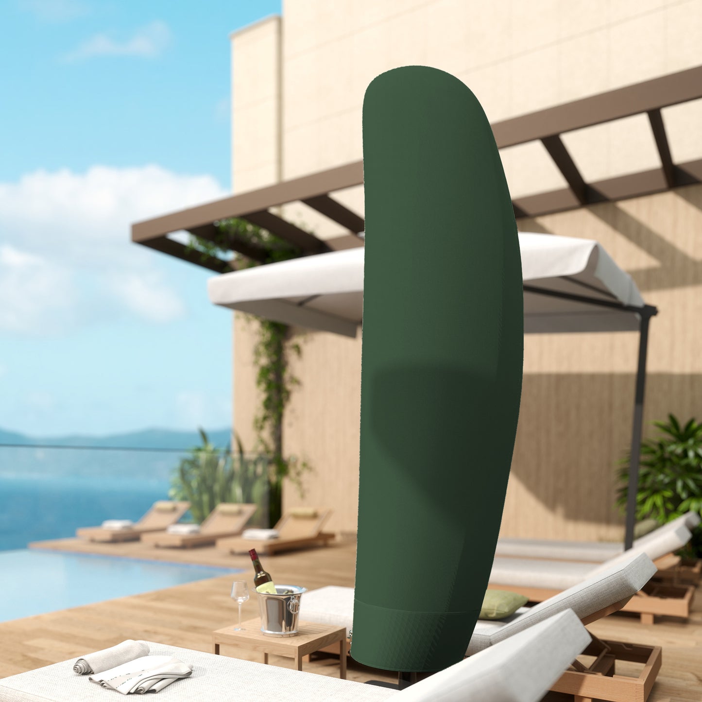 Parasol Cover, 600D Oxford Cantilever Umbrella Cover Fit (1)