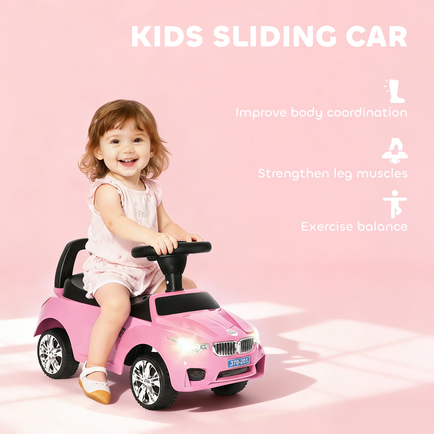 Ride on Car Baby Toddler Walker Foot to Floor Sliding Car Slider