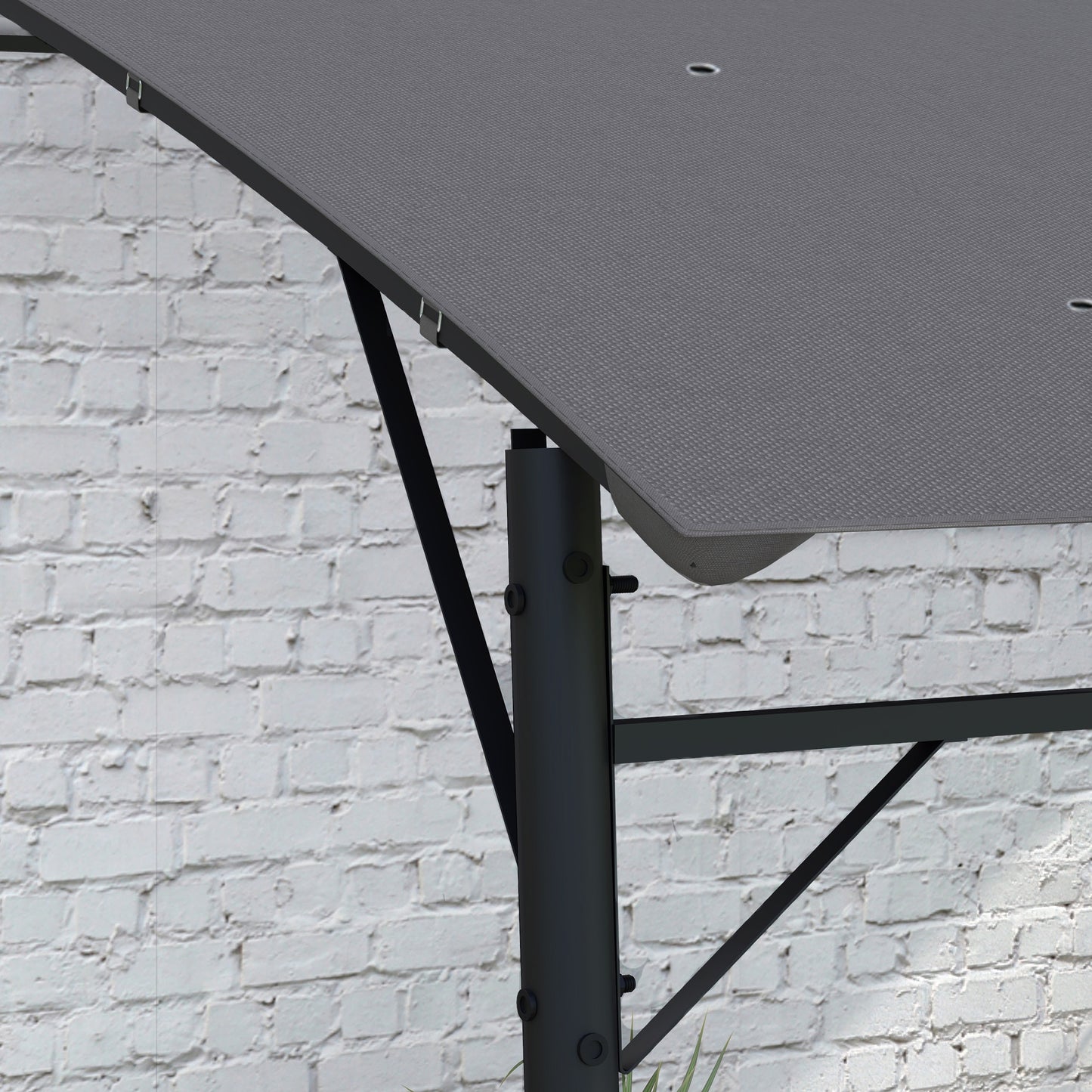 3 x 4m Metal Frame Pergola