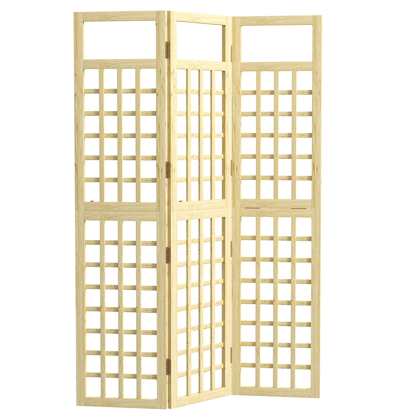 3-Panel Garden Privacy Screen