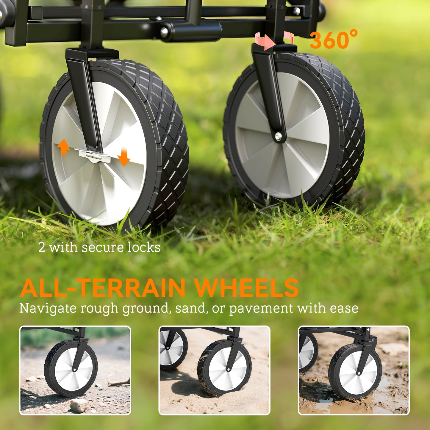90L Festival Trolley on Wheels