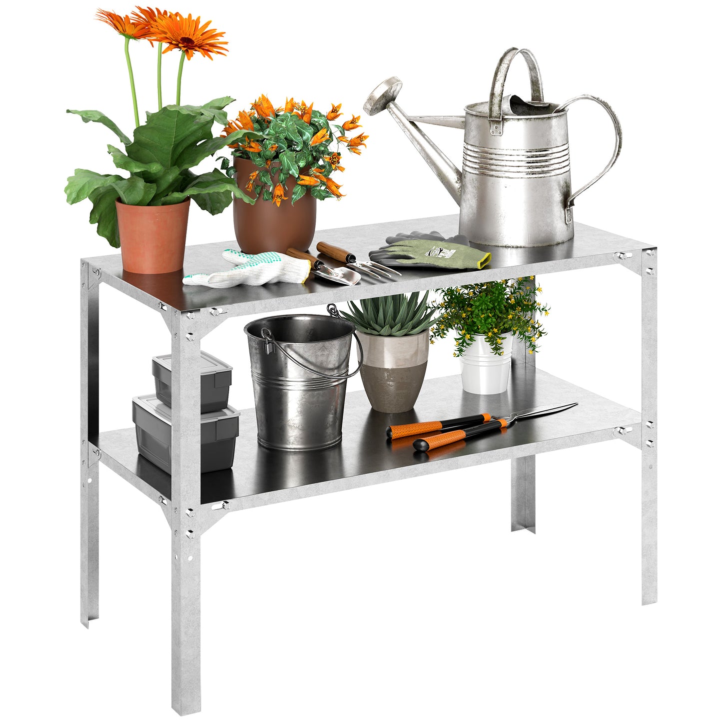 2 Tier Potting Bench Table