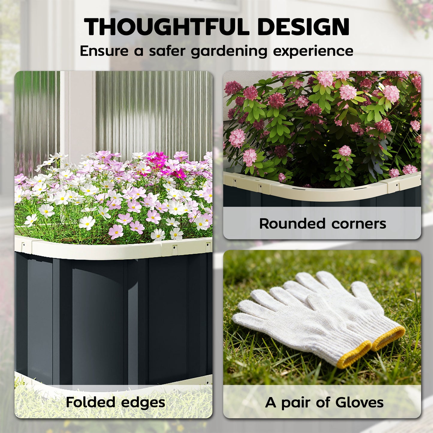 Galvanised Raised Garden Bed (2)