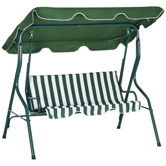 3 Seater Garden Swing Seat Chair Outdoor Bench (1)