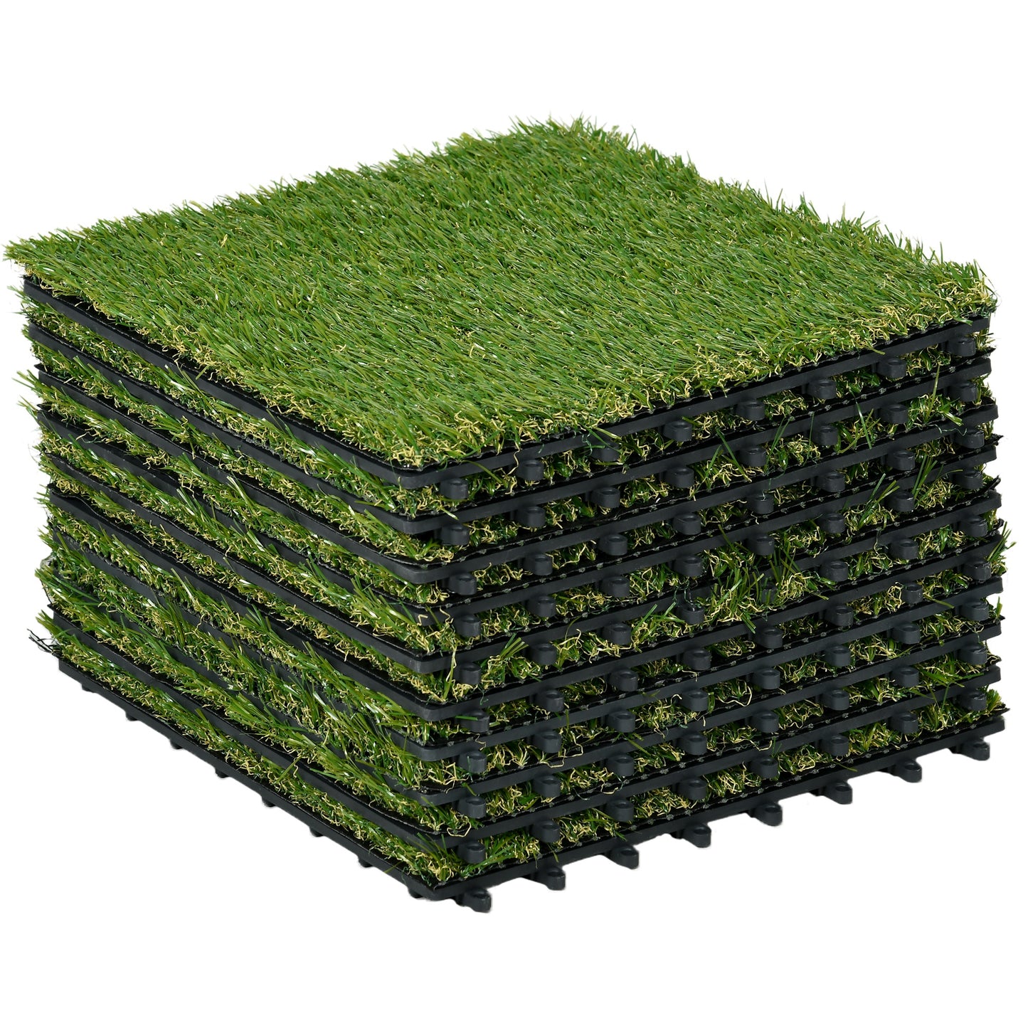 10 PCs 30 x 30cm Artificial Grass Turf