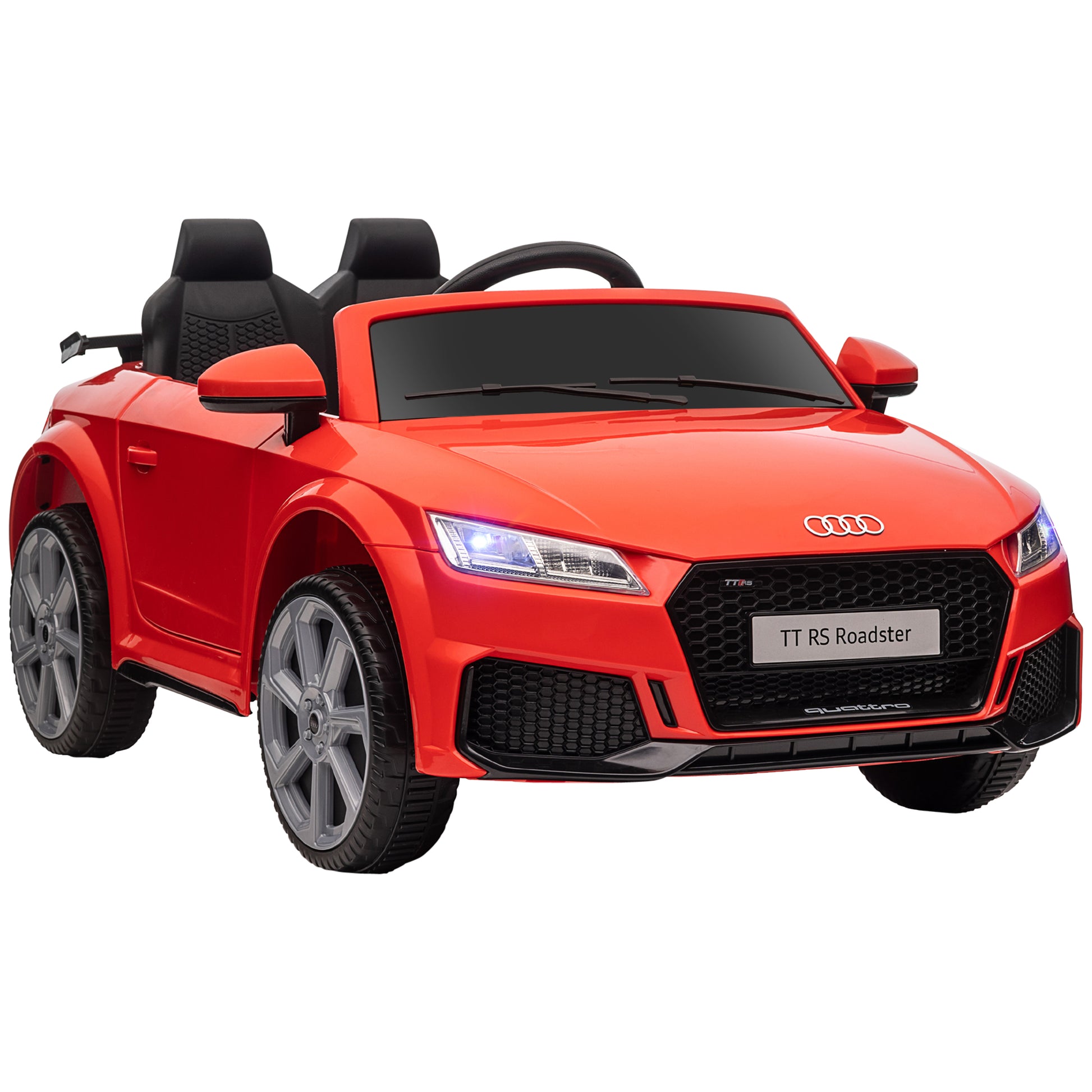Kids Licensed Audi TT Ride-On Car 12V Battery w/ Remote Suspension (1)
