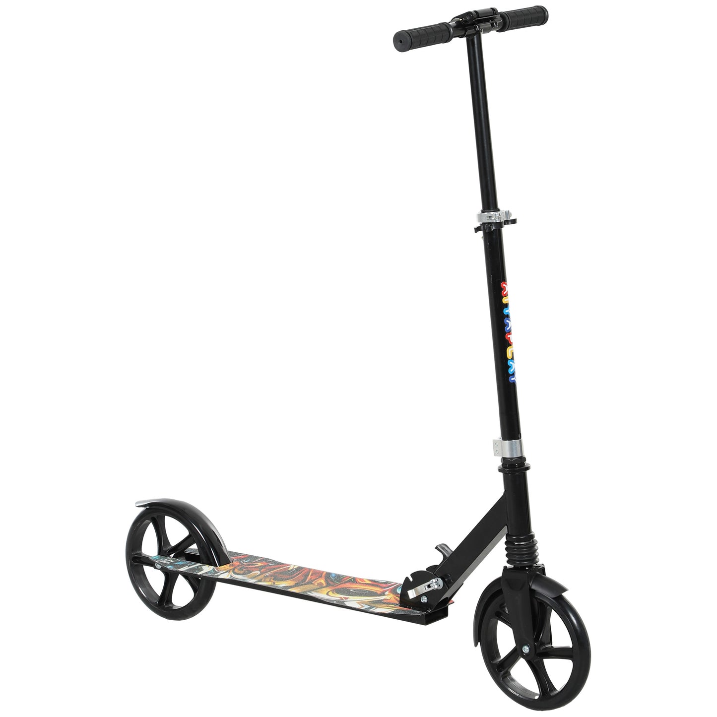 Foldable Kids Scooter with Adjustable Handlebar, 200mm Big Wheel