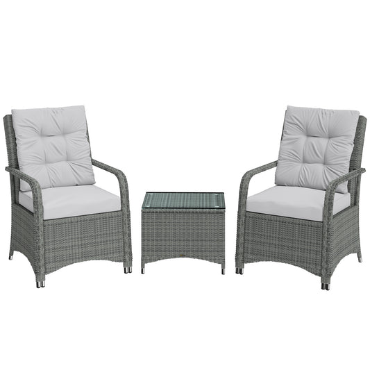 3 Pieces Rattan Bistro Set (8)