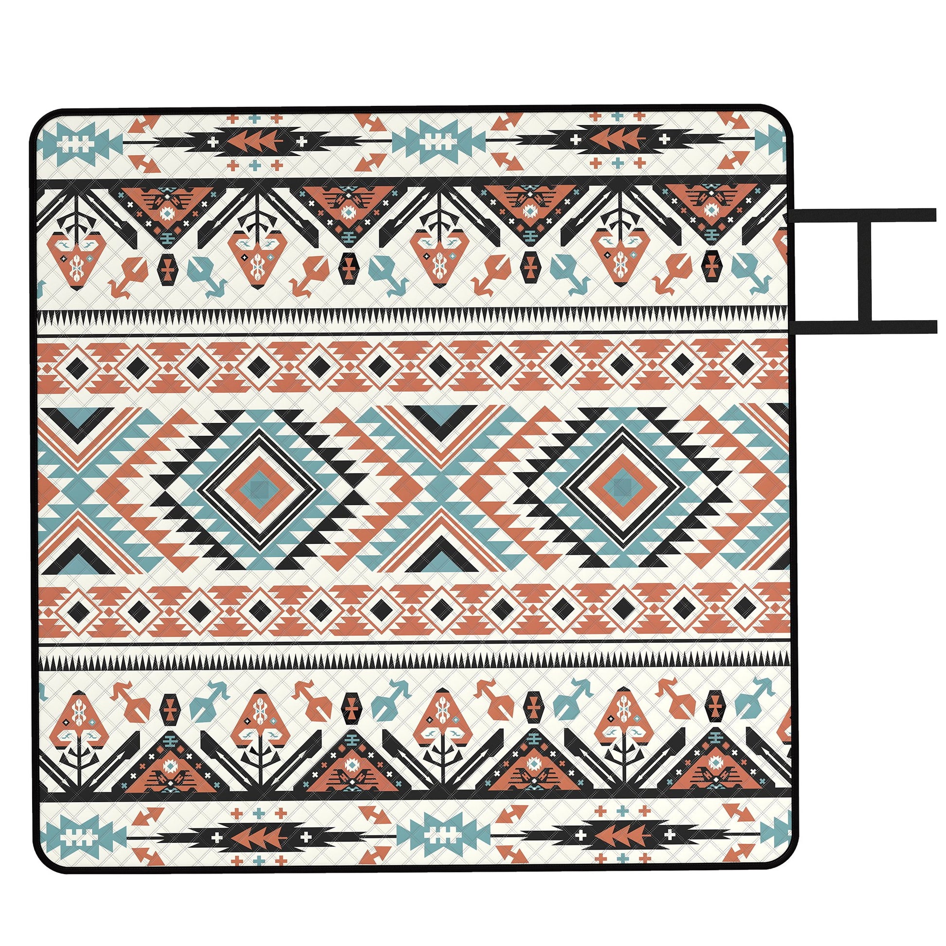 Picnic Blanket, 200x200CM Large Beach Blanket Outdoor Picnic Mat
