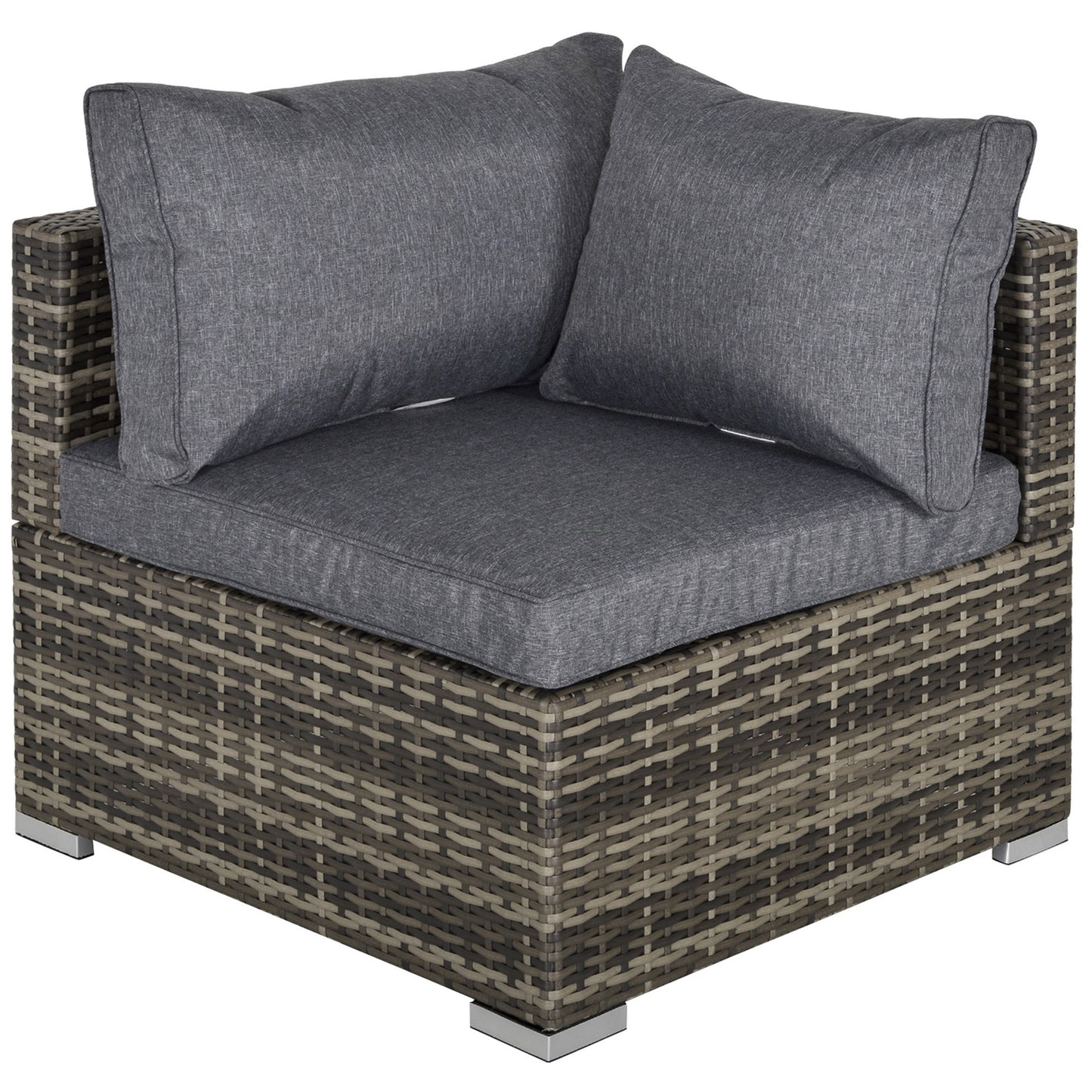 Outdoor PE Rattan Corner Sofa (1)