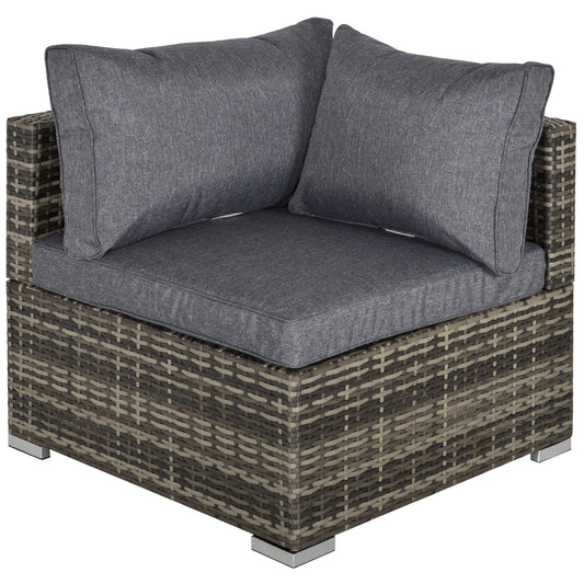 Outdoor PE Rattan Corner Sofa (1)