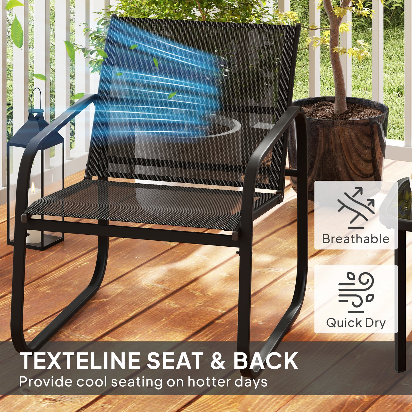 Three-Piece Garden Seating Set