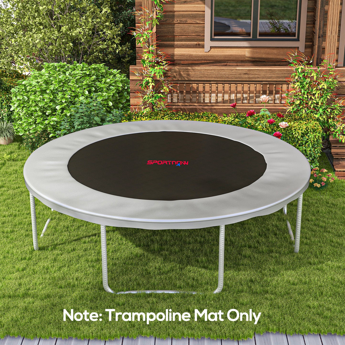 Replacement Trampoline Mat with Spring Pull Tool, 72 V-Hooks