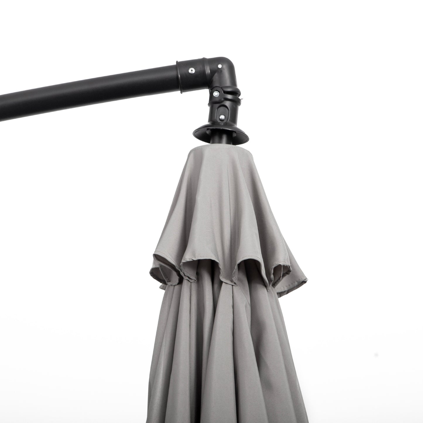 3(m) Cantilever Umbrella 18 Ribs & Vents Adjustable Angle for Patio