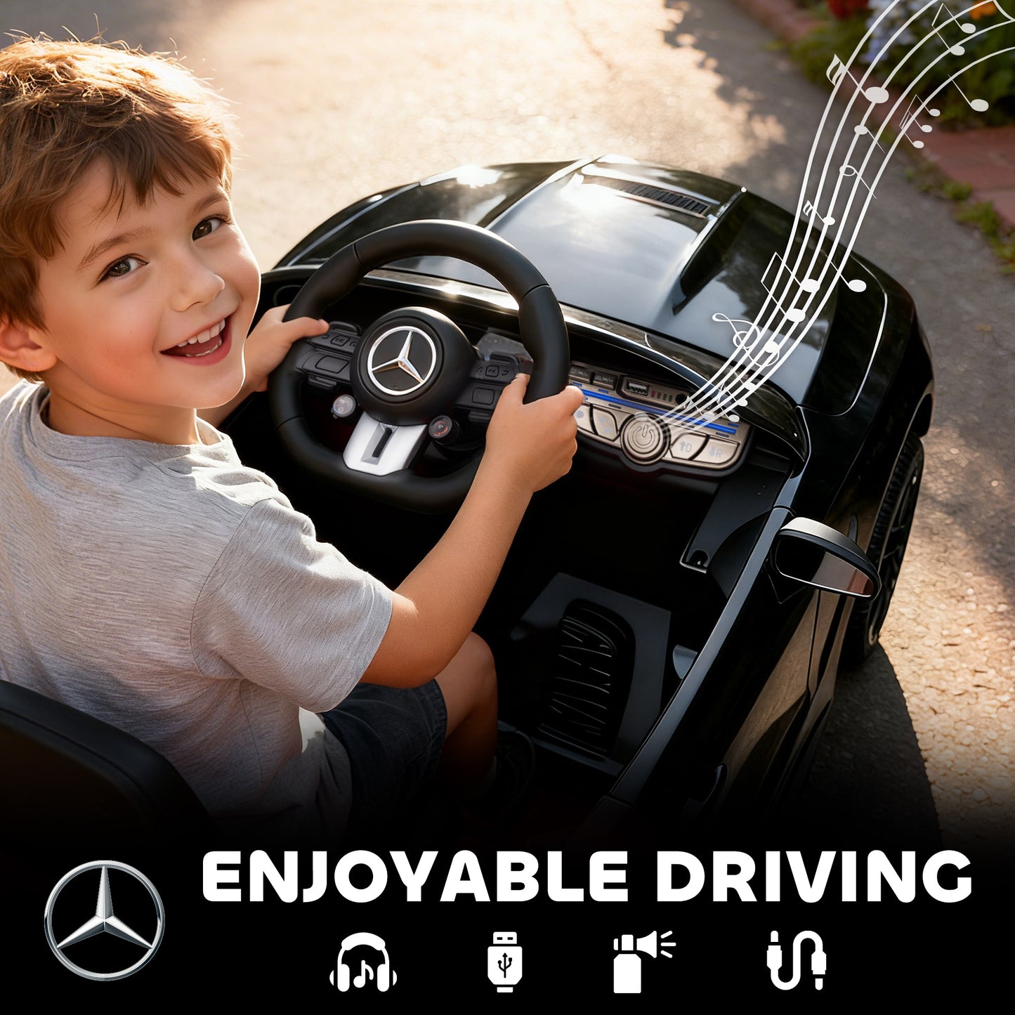 Licensed Mercedes AMG Kids Electric Car
