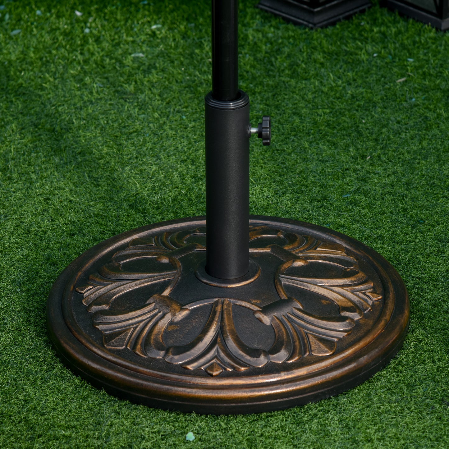13kg Round Umbrella Base Outdoor Parasol Base Weight Stand Holder