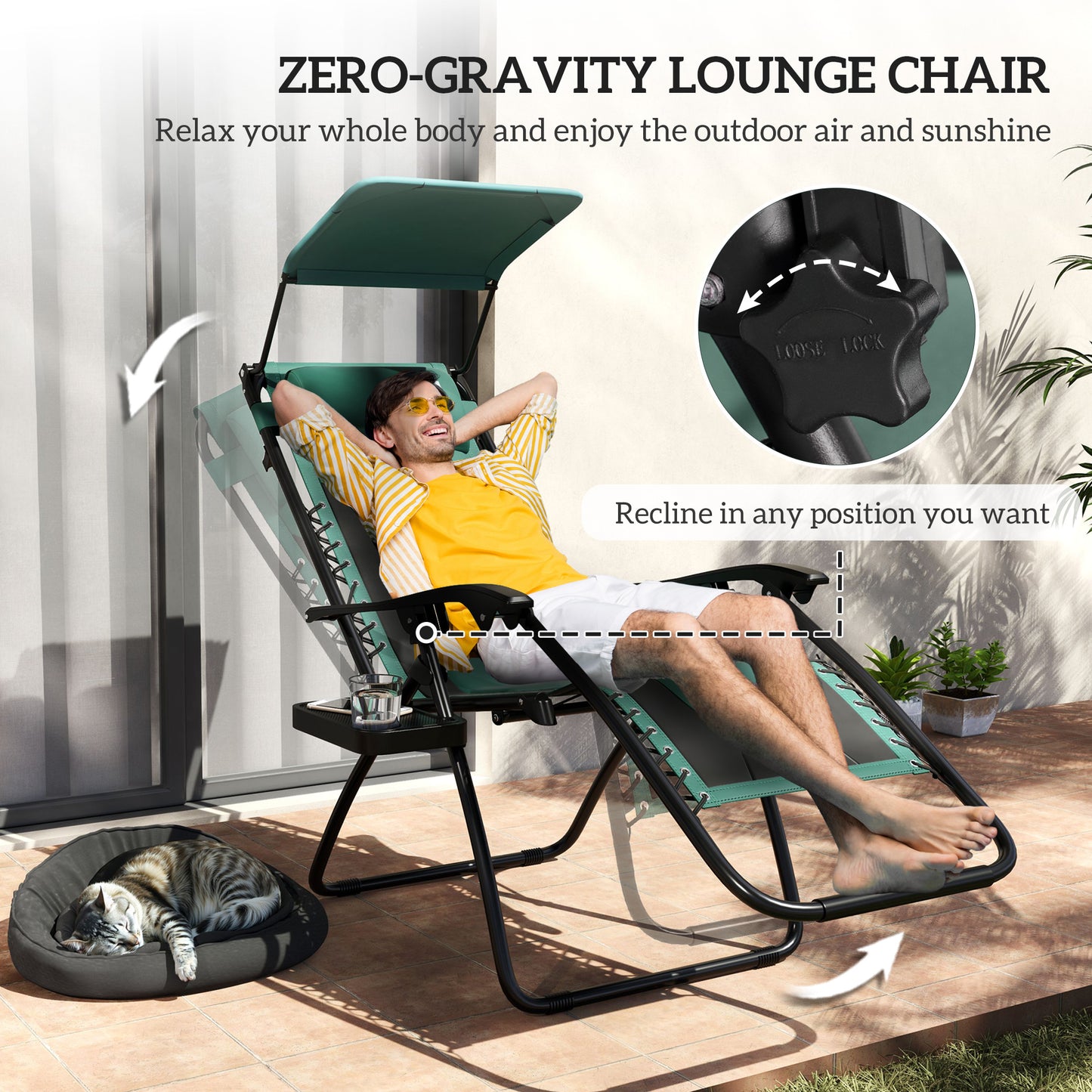 Zero Gravity Lounger Chair (1)
