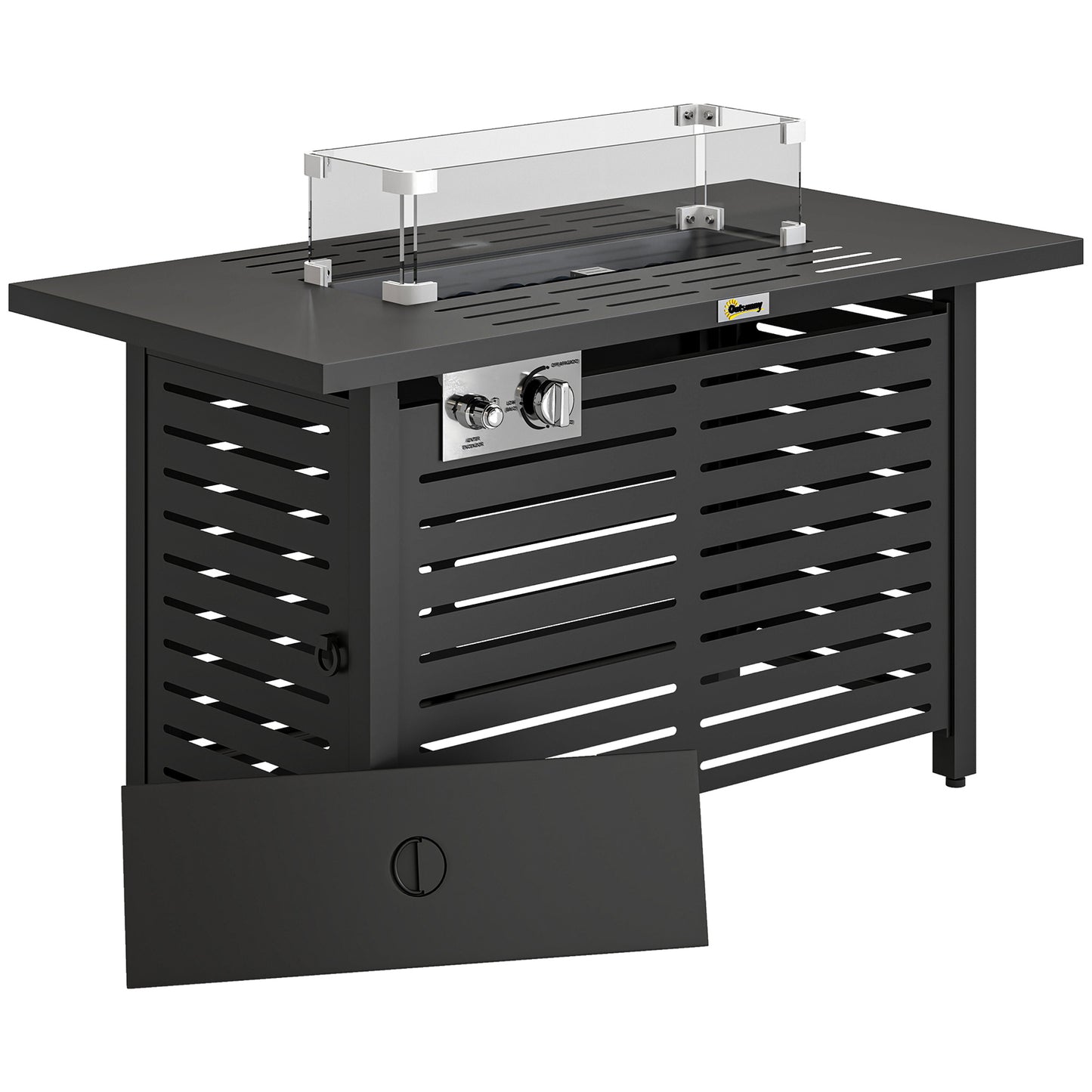 Propane Gas Fire Pit Table