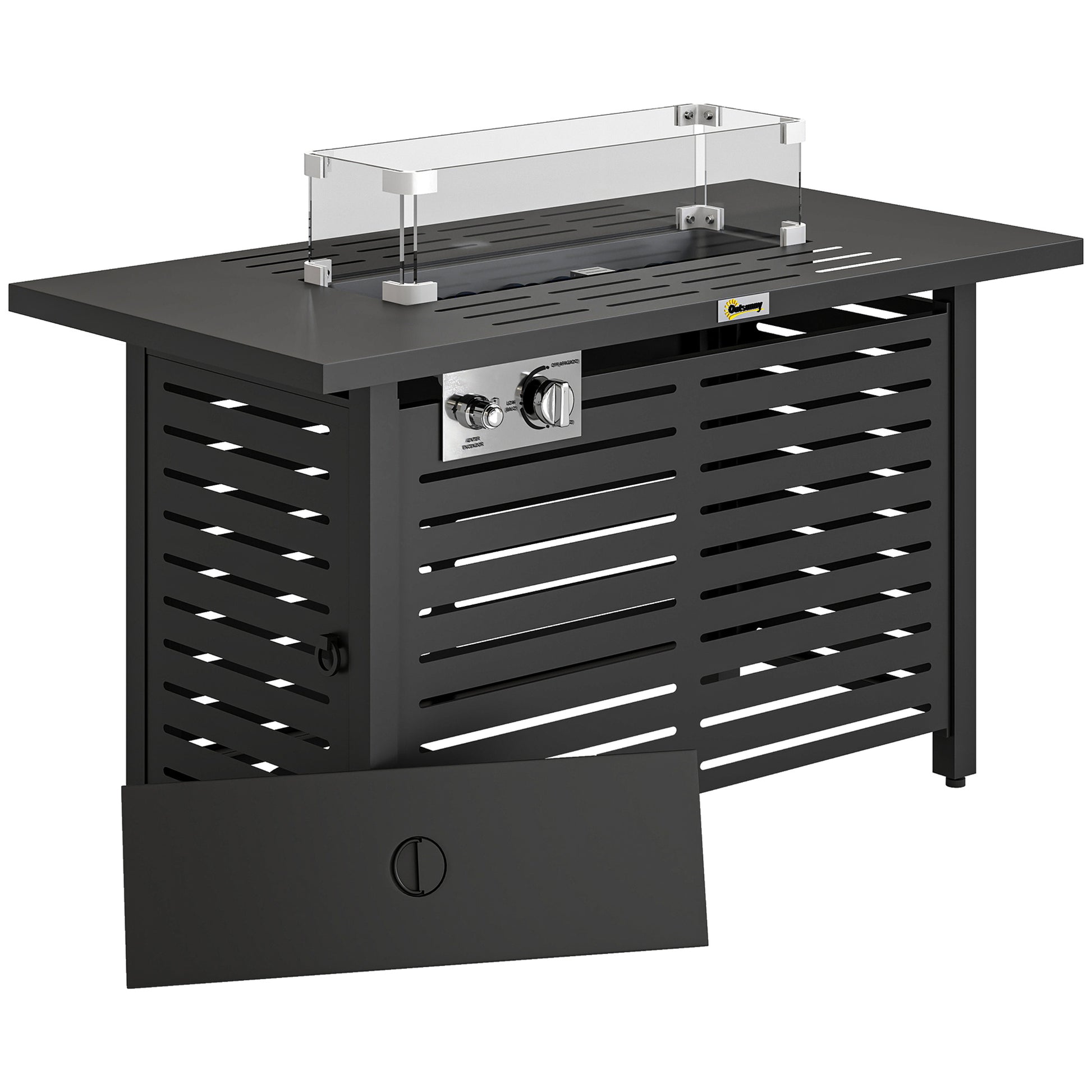 Propane Gas Fire Pit Table