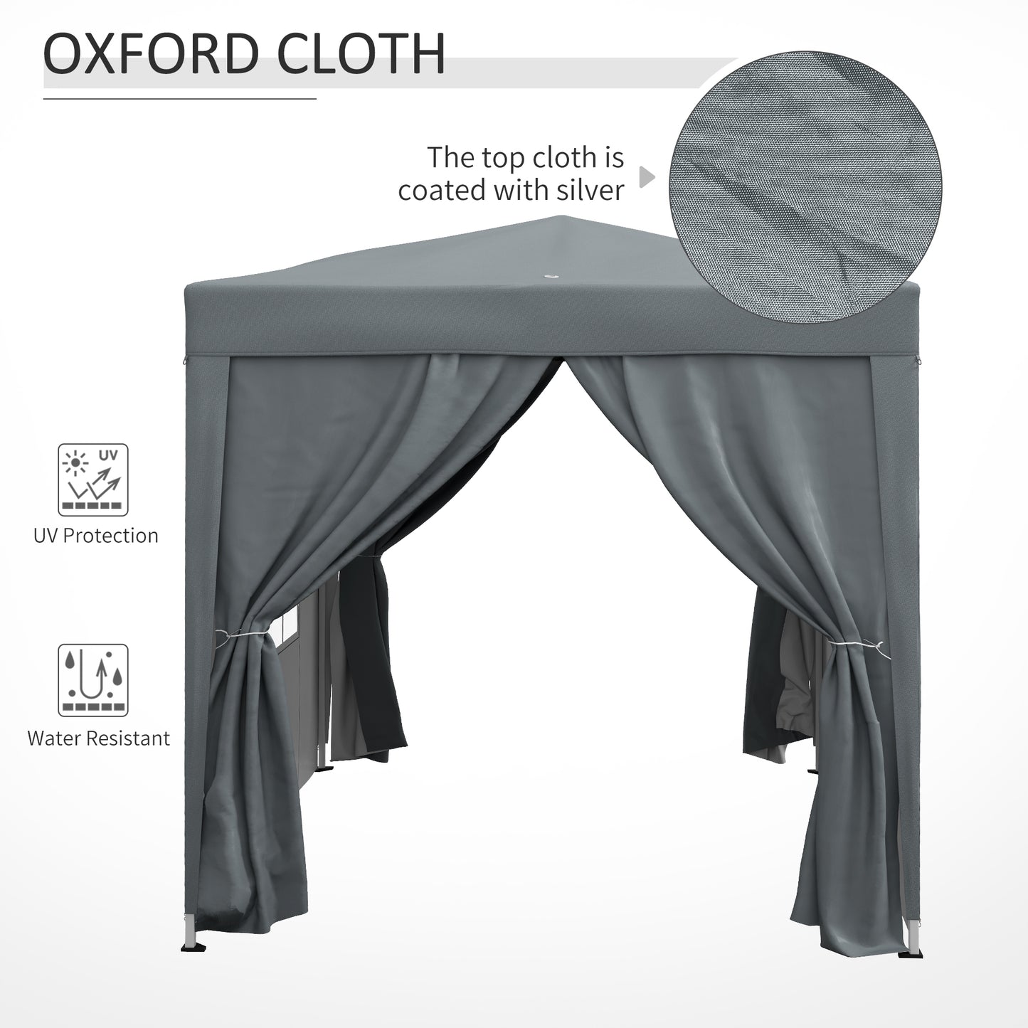 Garden Pop Up Gazebo Marquee Party Tent Canopy