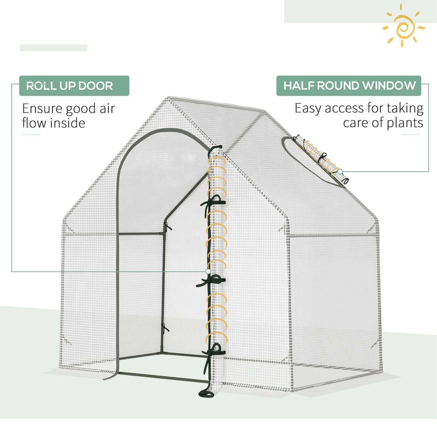 Walk In Tomato Greenhouse Garden Outdoor Mini Greenhouse Flower
