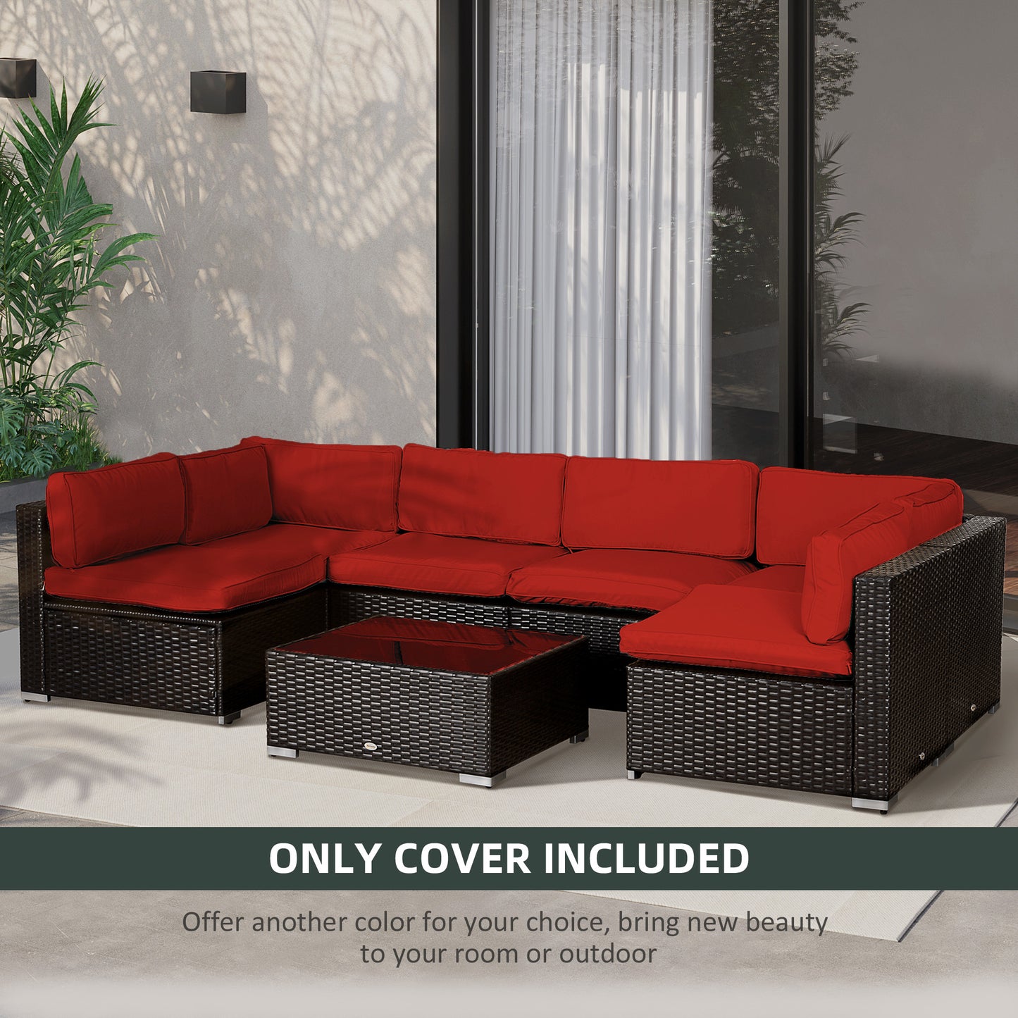 Set of 14 Outdoor Cushion Covers