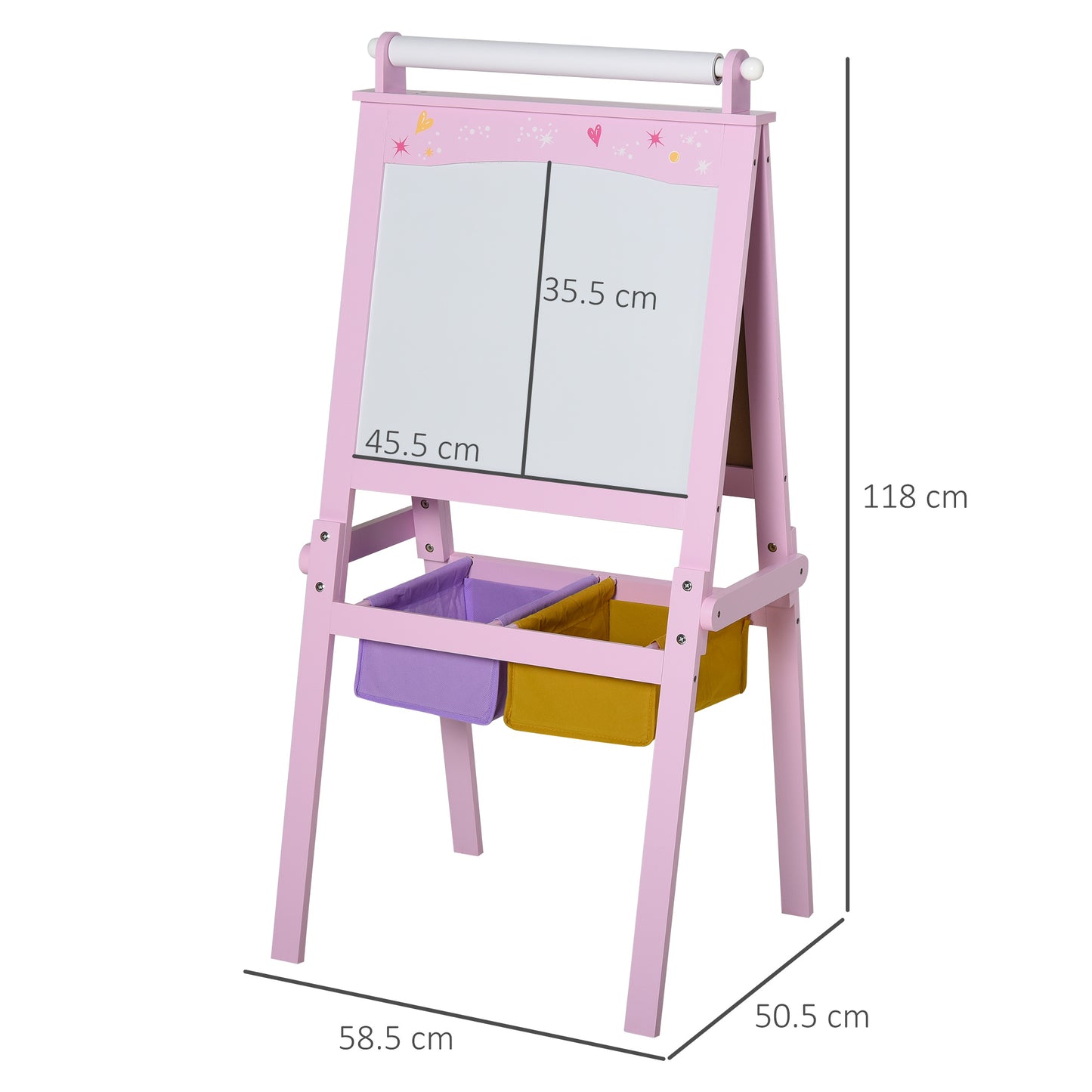 Kids Easel 3 in 1 Wooden Art Easel