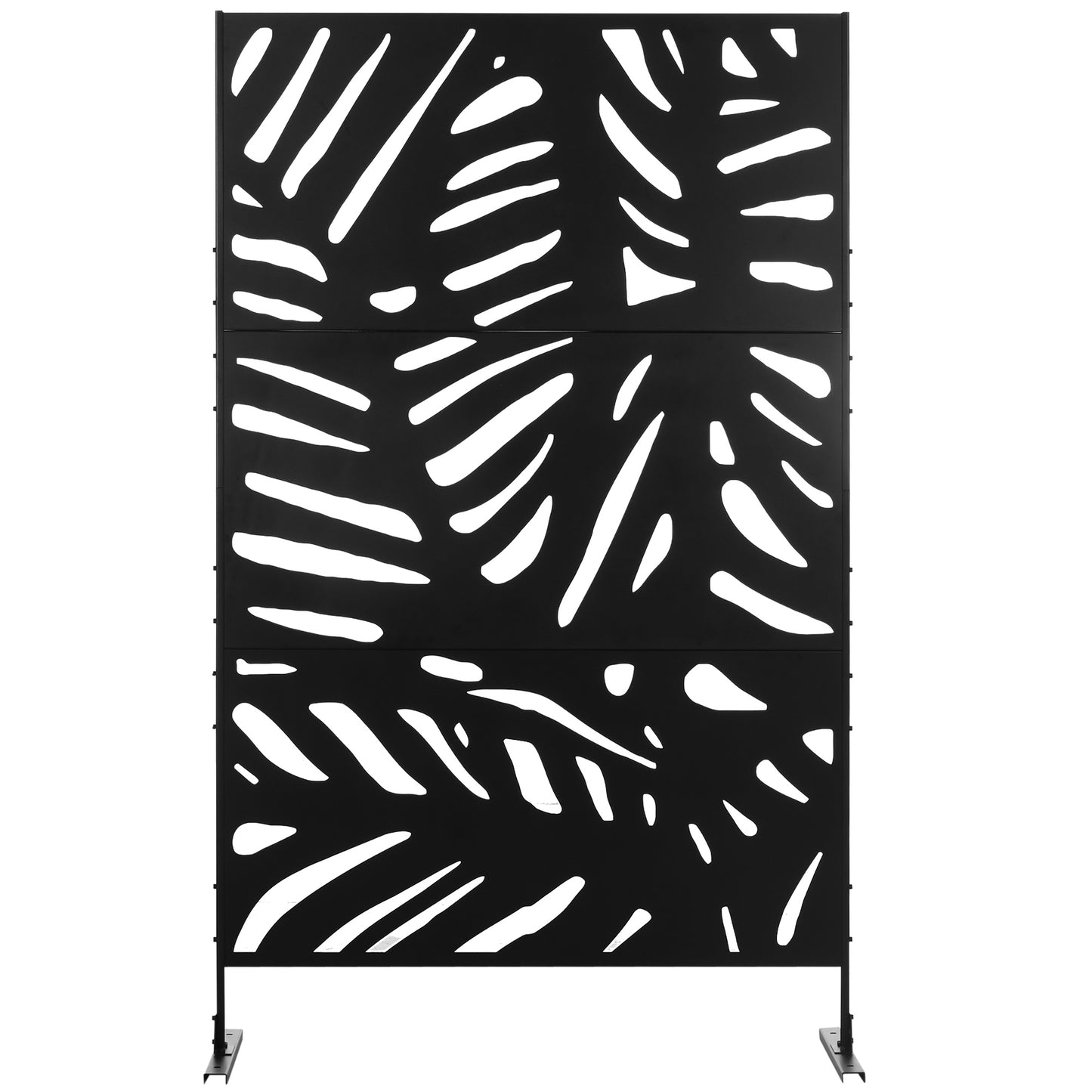 Decorative Garden Privacy Screen with Stand