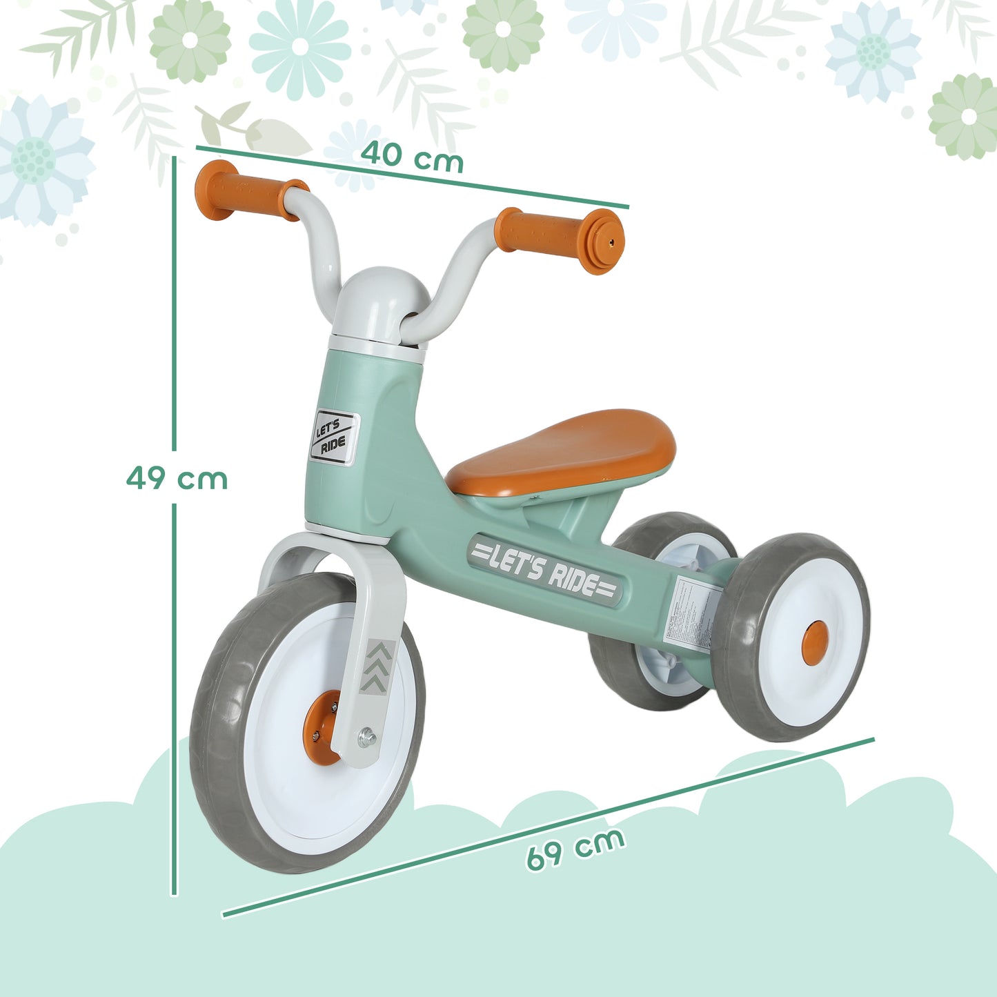 Toddler Balance Bike with No Pedal