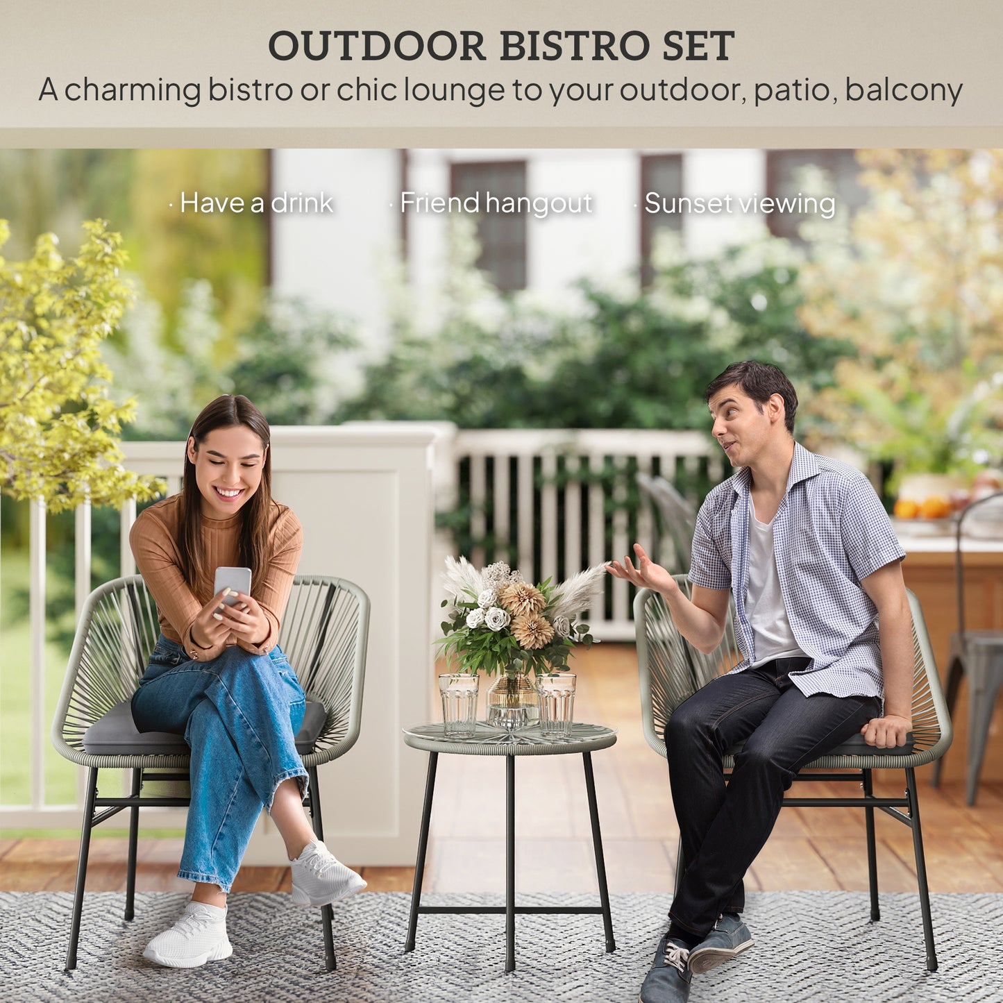 3 Pieces Rattan Bistro Set (7)