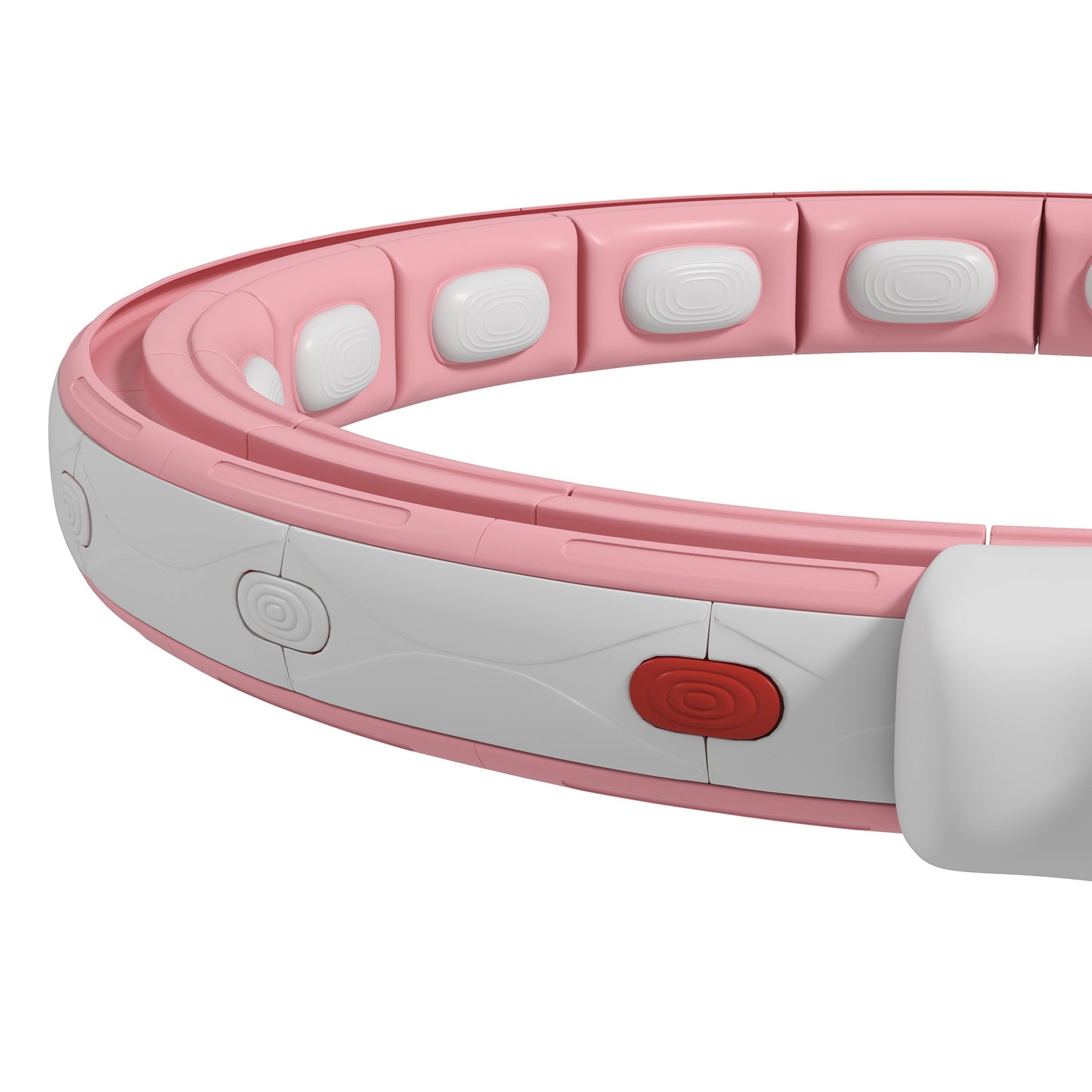 Smart Weighted Hula Hoop, Massage Hula Ring w/ 16 Detachable Knots