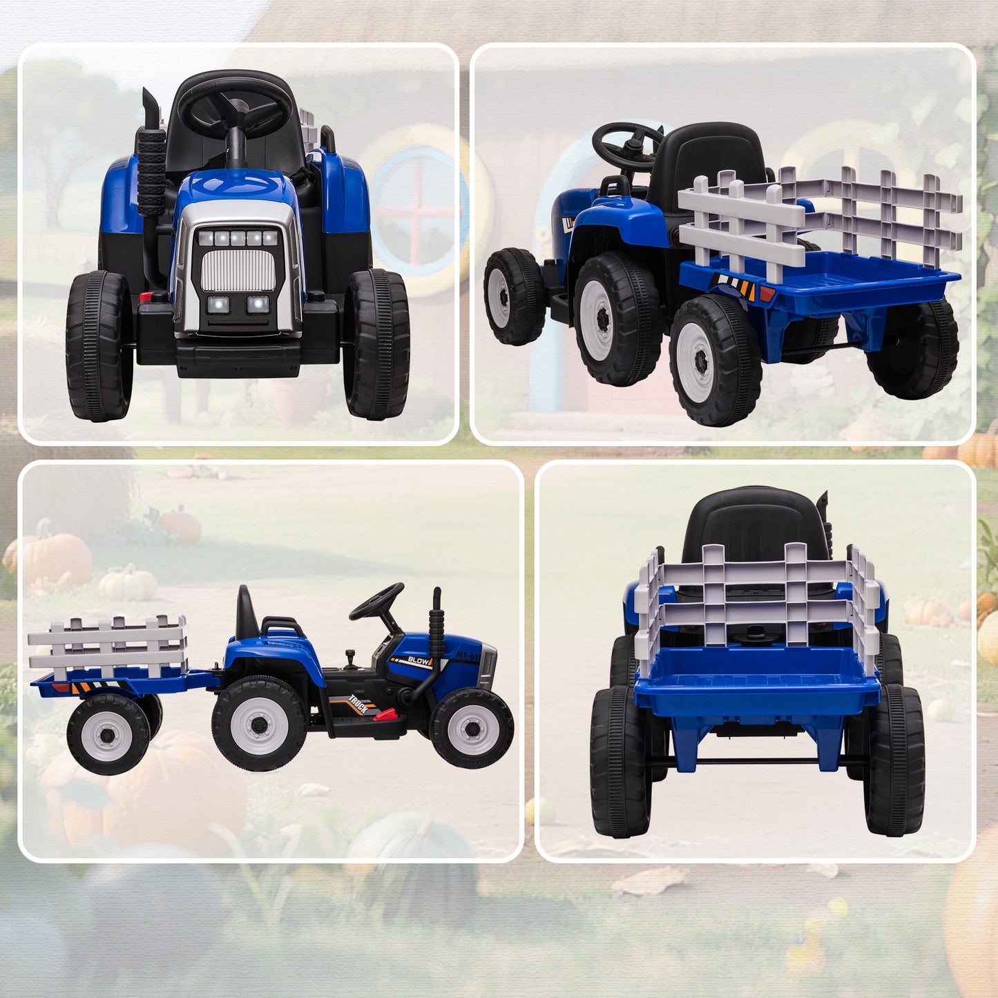 Ride On Tractor, Battery Powered Electric Car