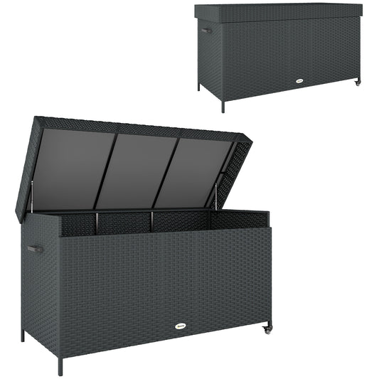 627 L Rattan Storage Box