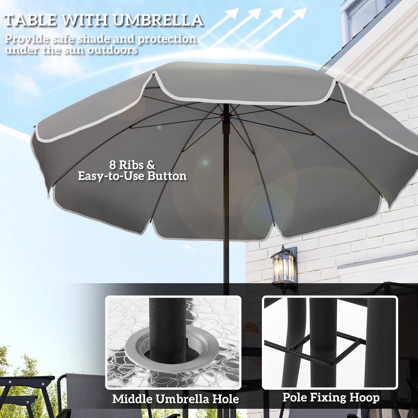 4 Seater Garden Furniture Set