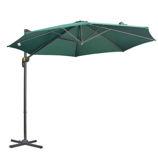 3 x 3(m) Cantilever Parasol with Cross Base