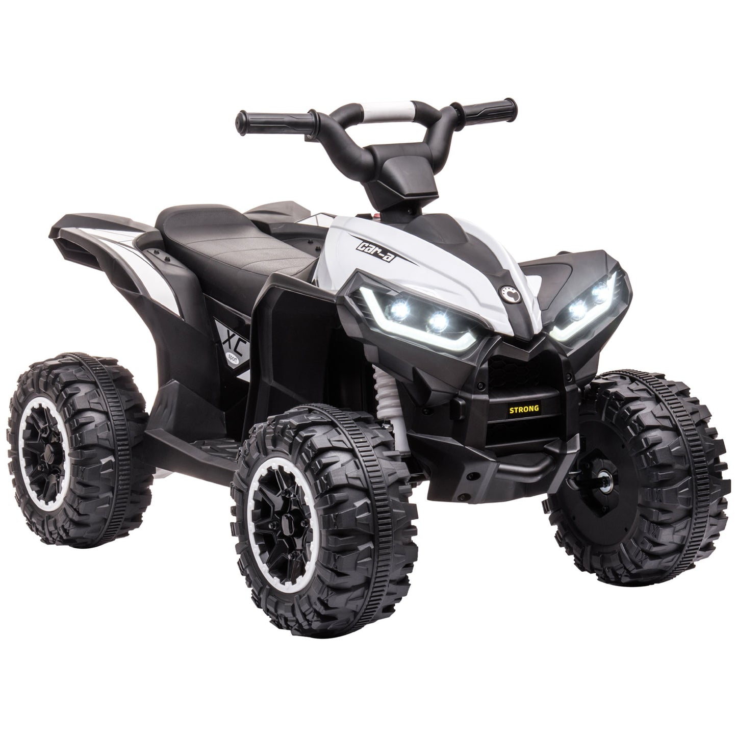 12V Ride-On Quad Bike w/ Music, Horn, for Ages 3-5 Years
