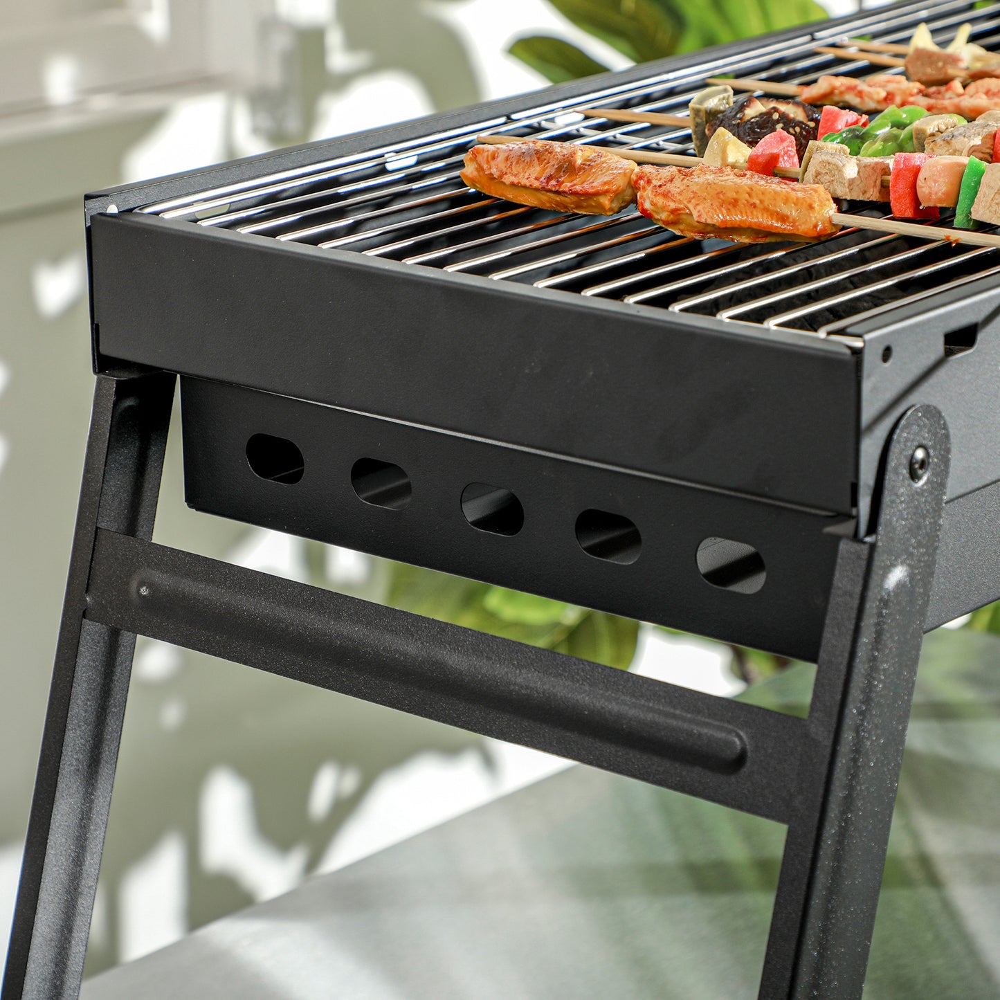 Foldable Charcoal Grill (1)