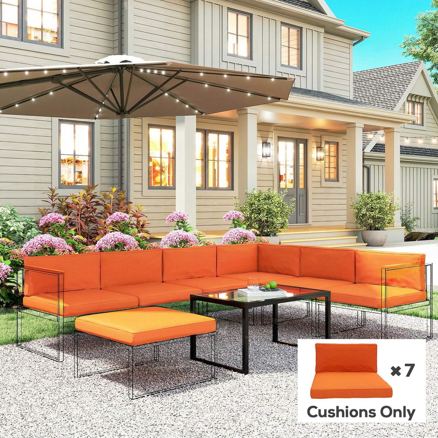 14-piece Dining Set Cushions