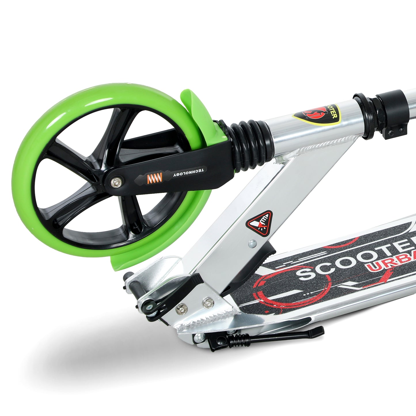 Folding Kick Scooter, Adjustable Ride On Scooter