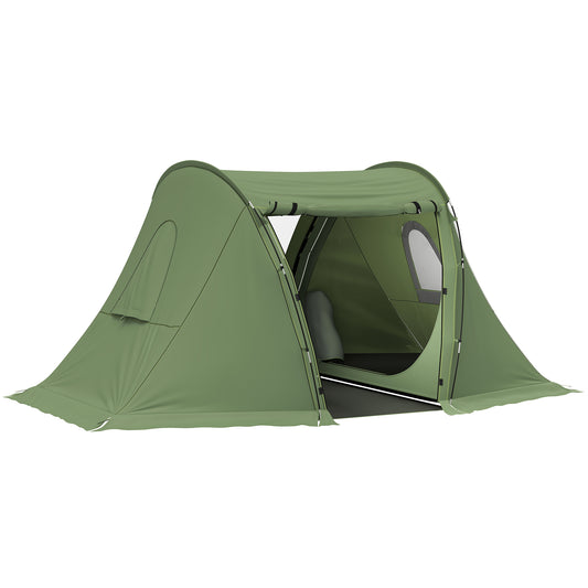 3 Man Camping Tent with Living Area and 2 Bedrooms (1)