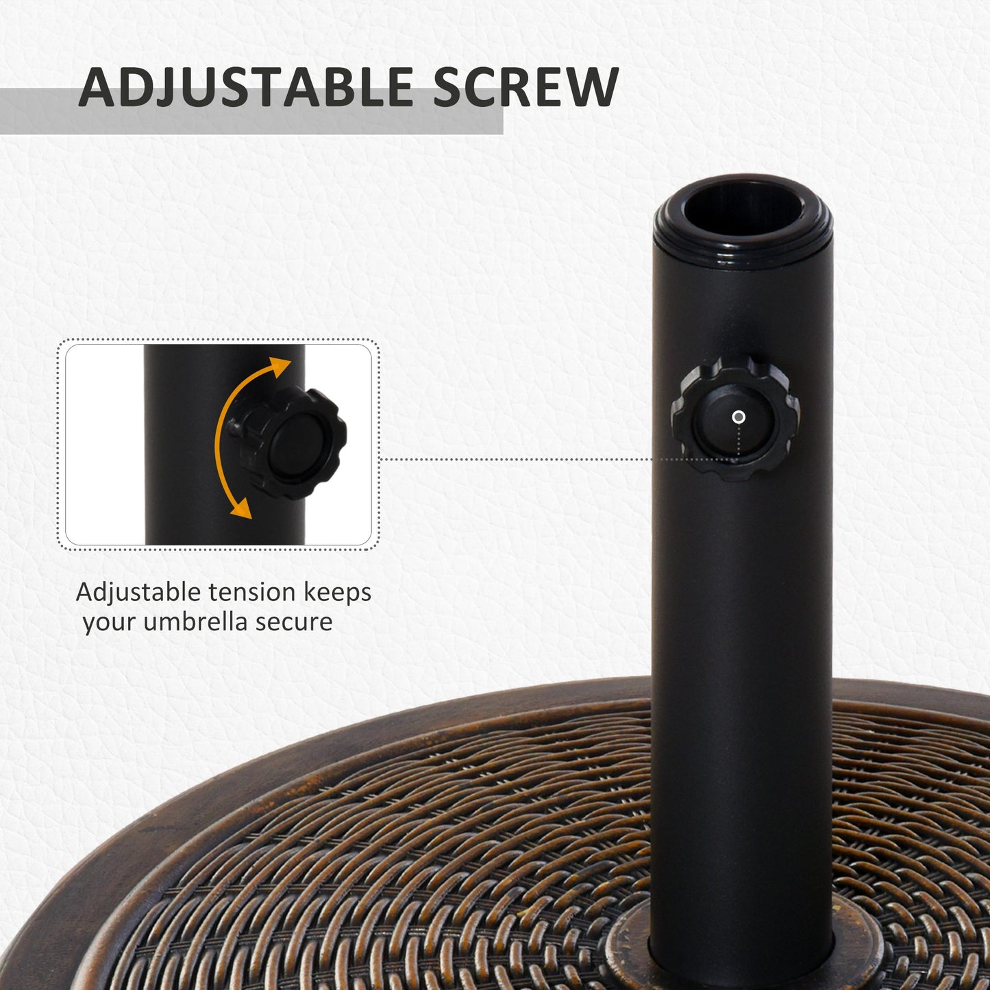13kg Garden Parasol Base Holder