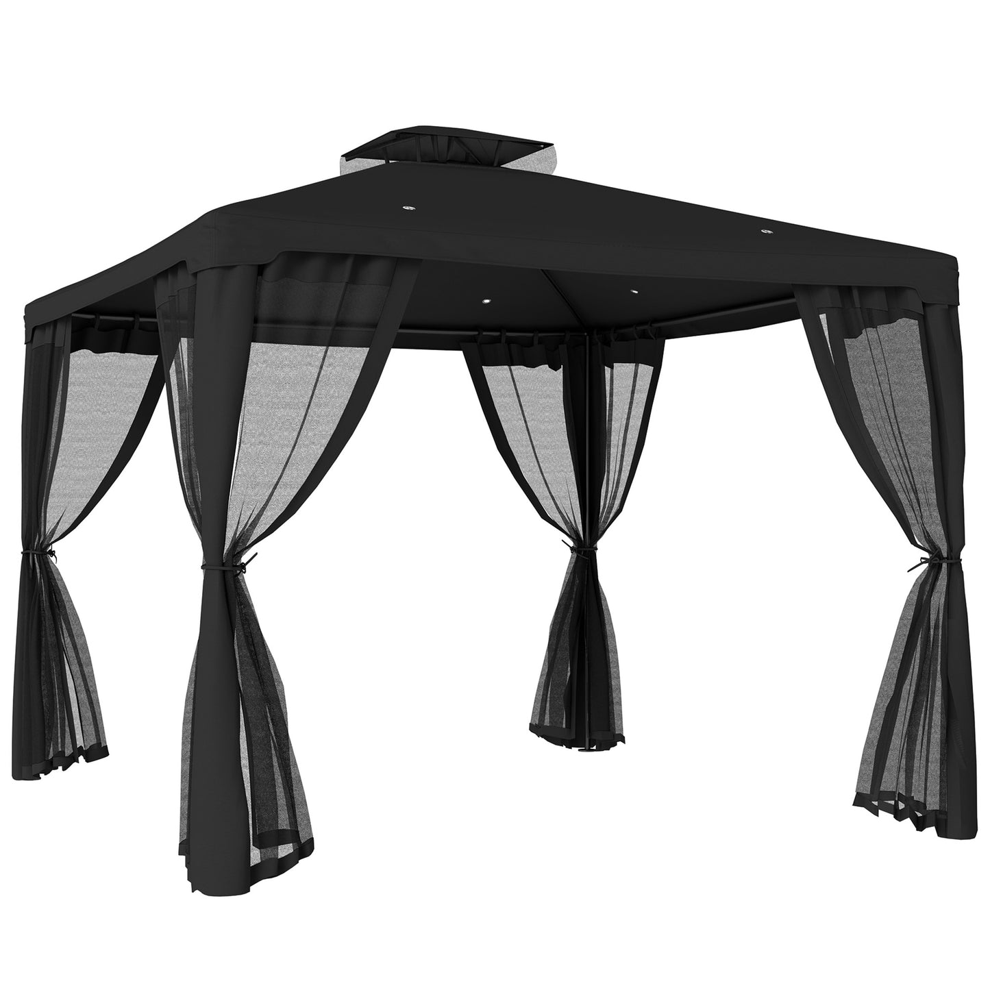 3 x 3 m Metal Gazebo, Garden Pavillion