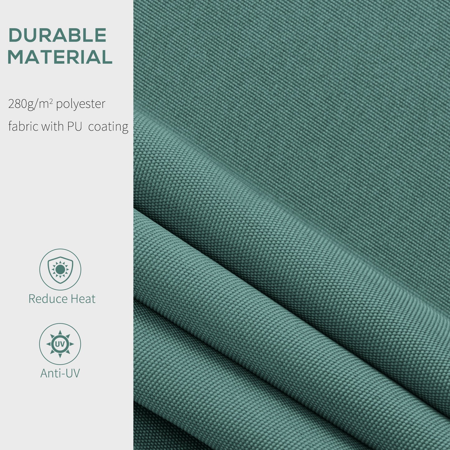 Manual Retractable Awning, 2.5x2 m