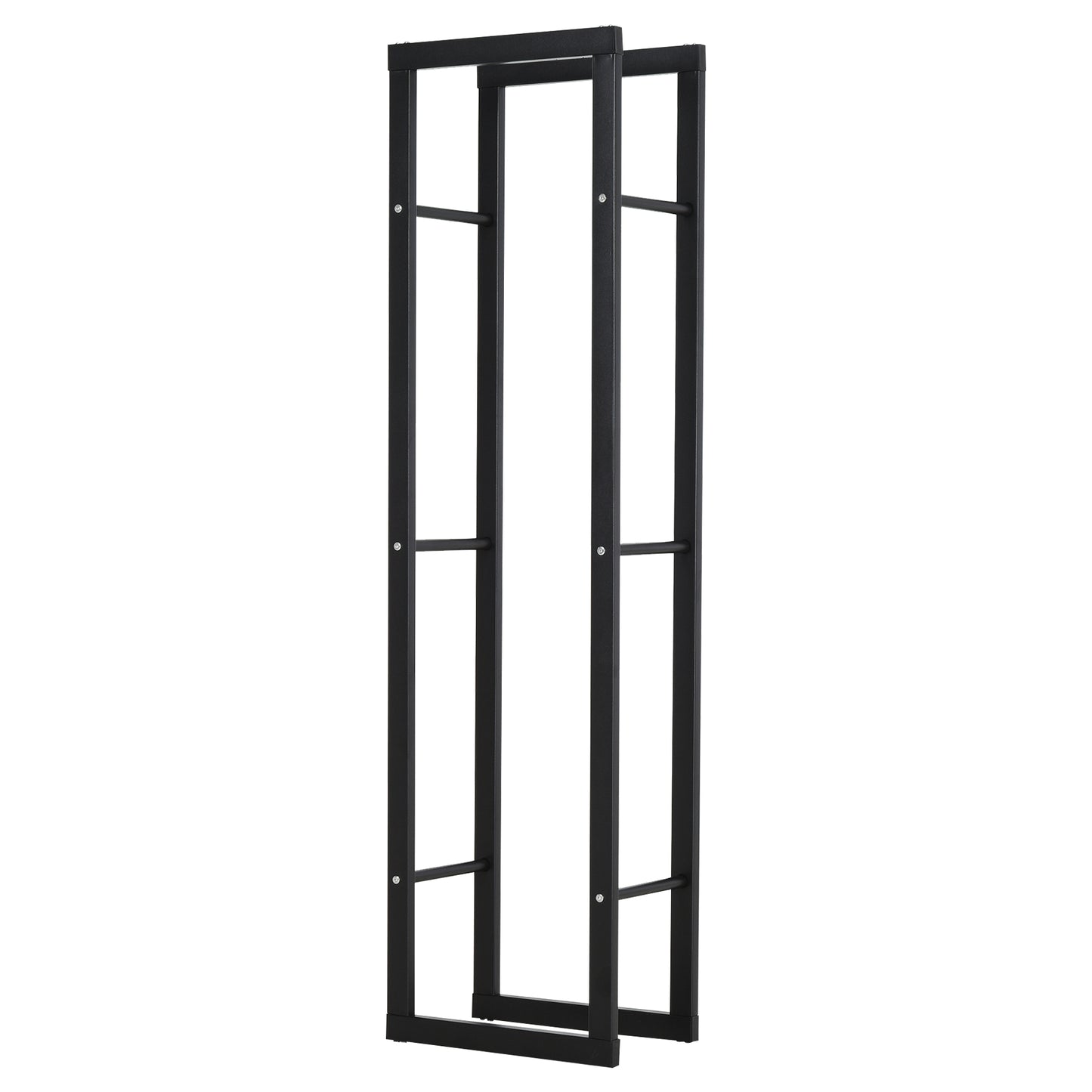 Metal Firewood Log Holder Tall Firewood Rack Indoor Outdoor (3)