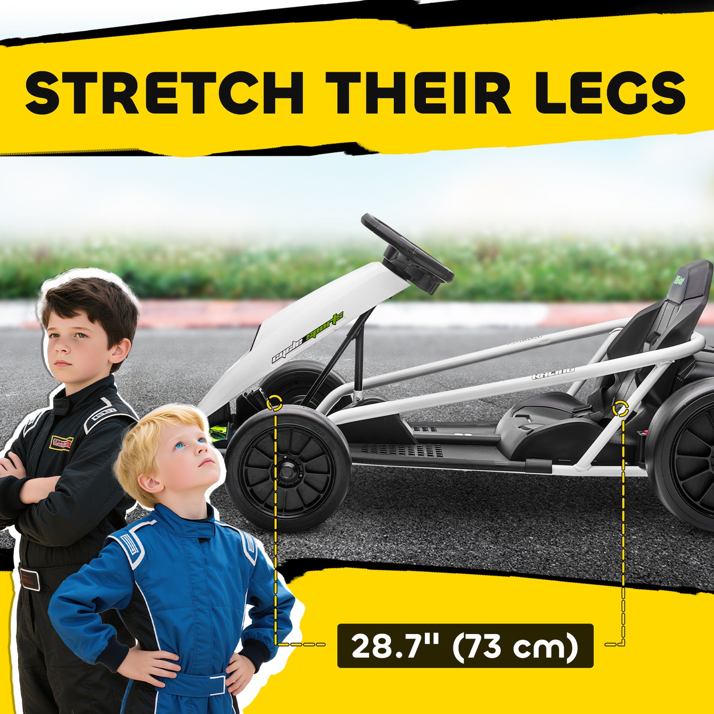 24V Electric Go Kart for Kids