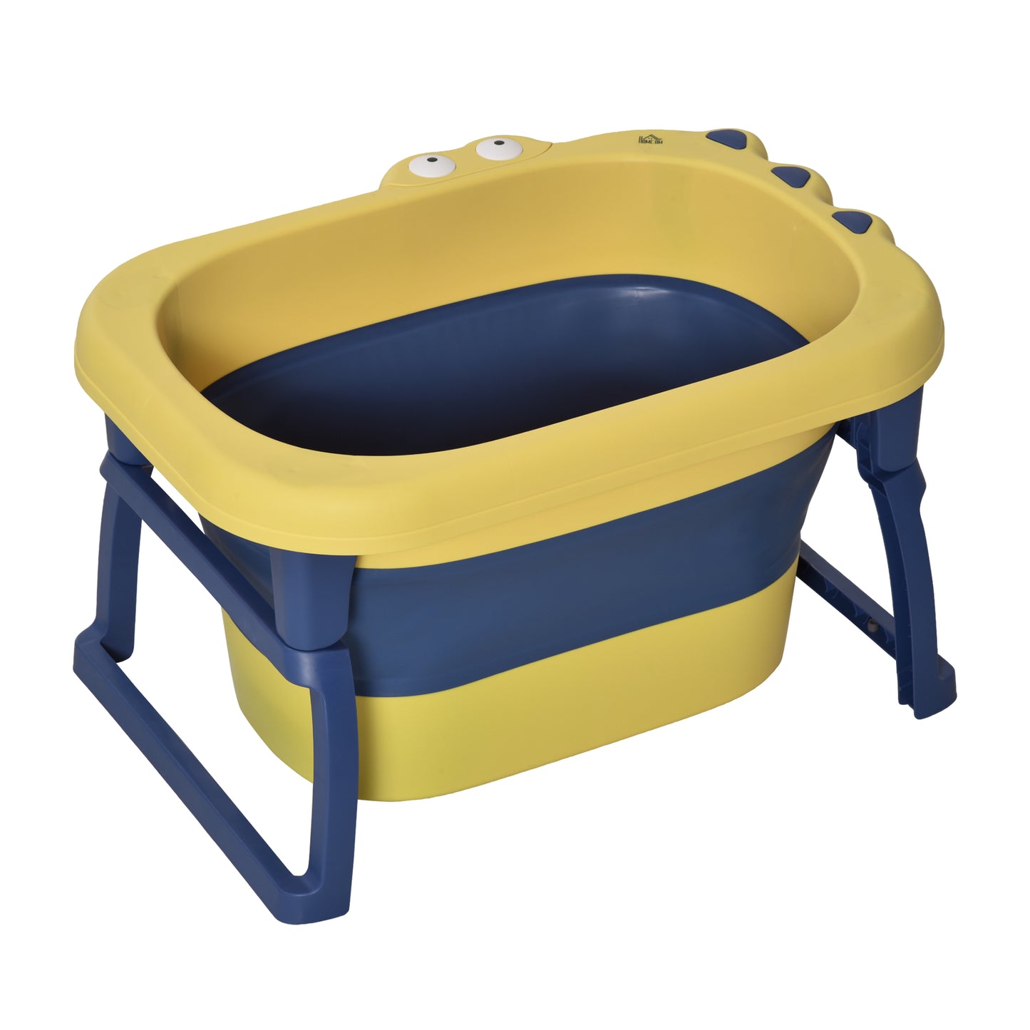 Baby Bathtub for 0-6 Years Collapsible Non-Slip Portable